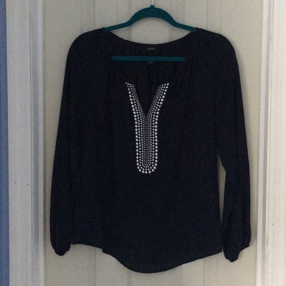 Alfani long sleeve blouse